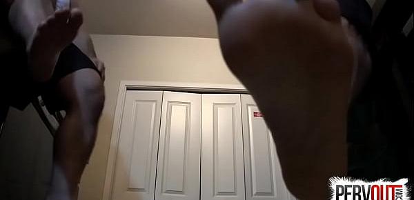  Sock Thief Allowed to Cum LANCE HART TONY DINOZZO FOOT FETISH